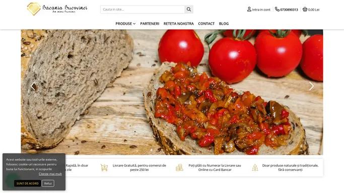 Produse traditionale 100% naturale! - Bacania Bucovinei