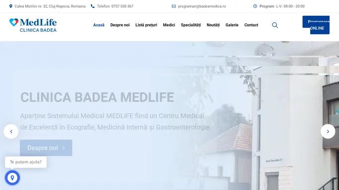 CLINICA BADEA MEDLIFE