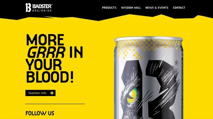 Badster - Energy Drink