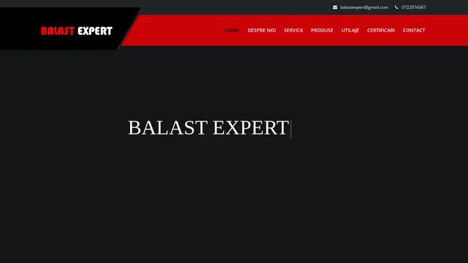 Balastiera Oradea - Produse balastiera