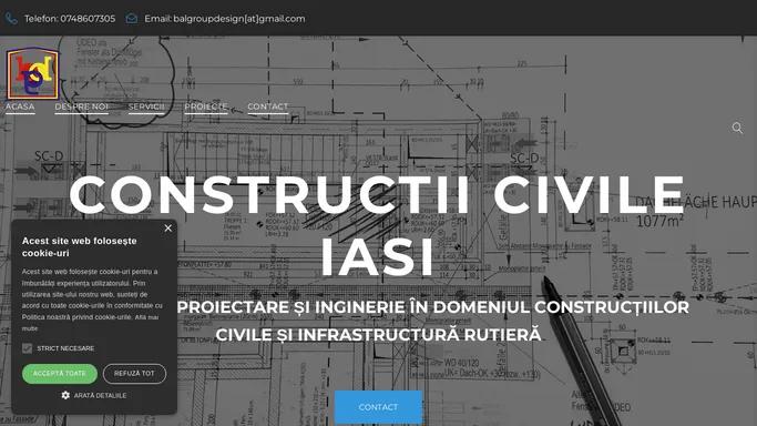 Constructii civile Iasi Servicii de proiectare oras Iasi