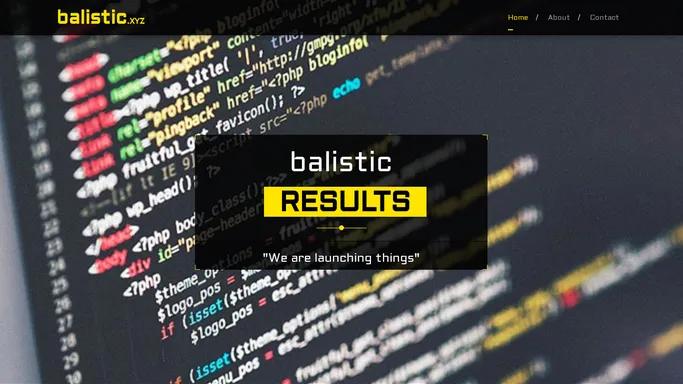 balistic.xyz