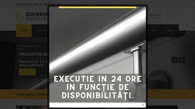 Balustrade inox, producator confectii inox clasice sau moderne