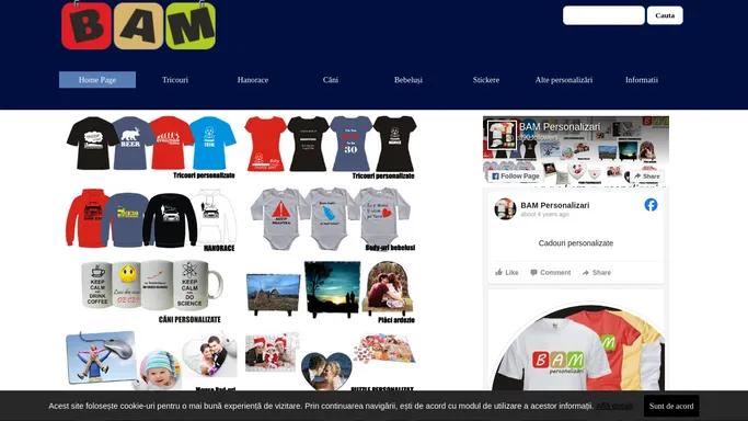 Home Page - BAM Personalizari