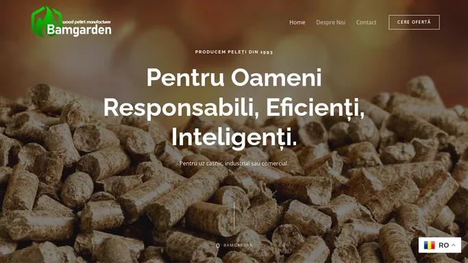 Bamgarden | Pentru oameni responsabili, eficienti, inteligenti