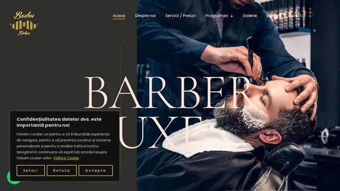 Acasa - Barber Deluxe - Salon Frizerie Bucuresti