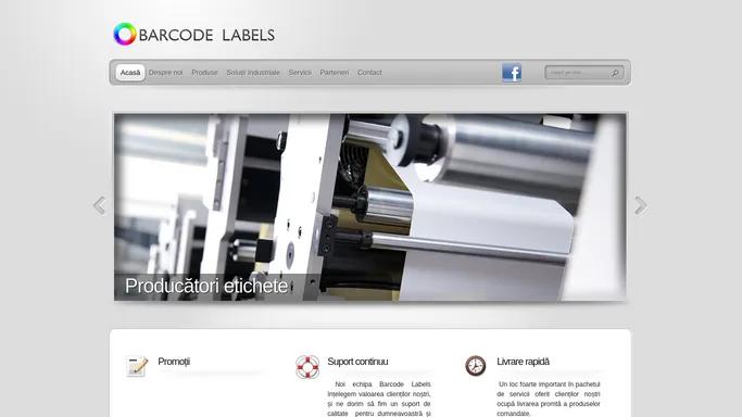 Barcode Labels |