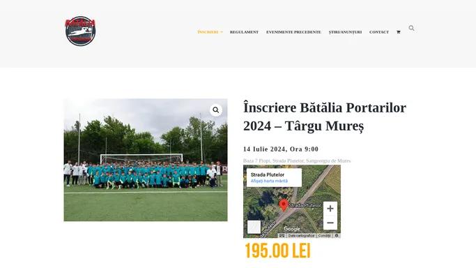 Inscriere Batalia Portarilor 2024 – Targu Mures – Batalia Portarilor