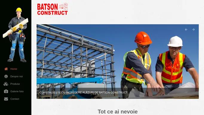 Batson Construct Aiud - Depozit Materiale Constructii