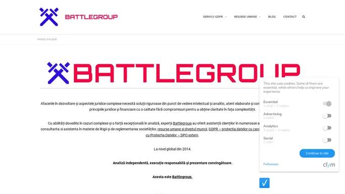 Battlegroup - Premium Consulting Services