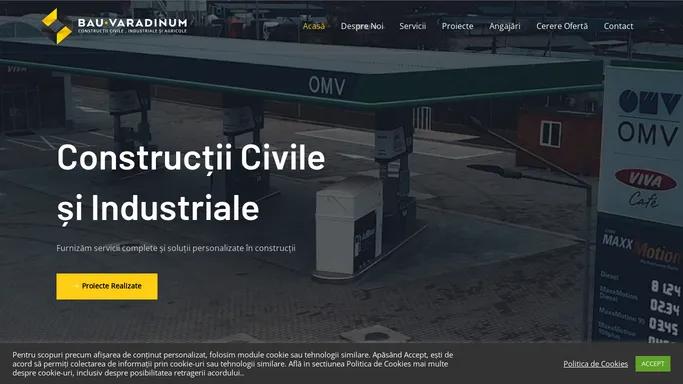 Bau Varadinum | Constructii civile si industriale – Constructii civile si industriale | Bau Varadinum