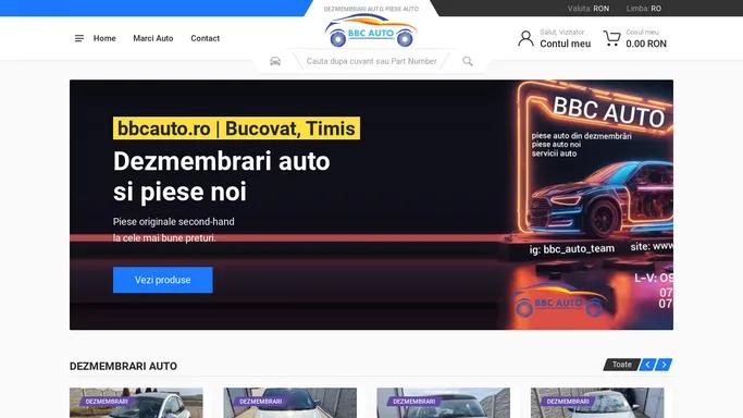 BBCAUTO.RO - Dezmembrari Timisoara | Toata Romania - piese noi si second hand - comanda online