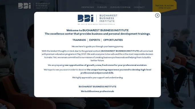 BUCHAREST BUSINESS INSTITUTE