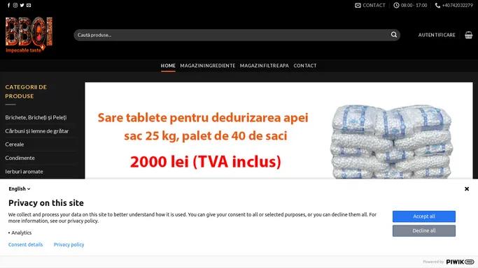 BBQ Ingredients - Magazin online cu ingrediente de calitate superioara