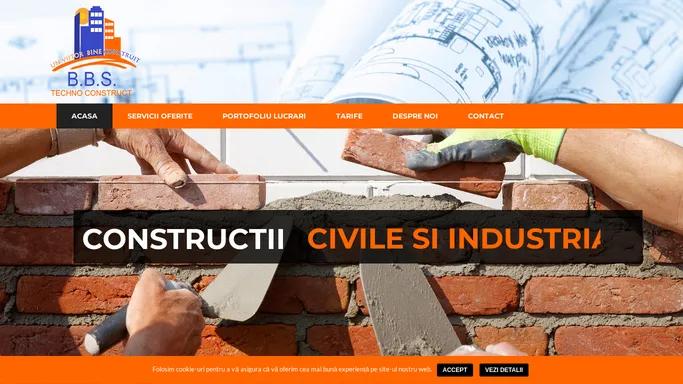 B.B.S. CONSTRUCT - firma constructii in Brasov