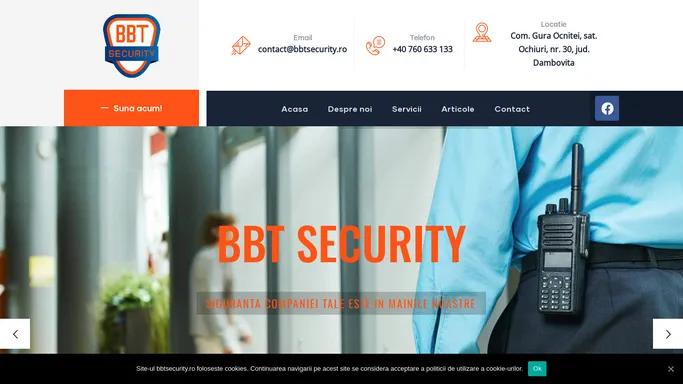 Acasa - BBT Security