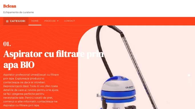 Bclean – Echipamente de curatenie