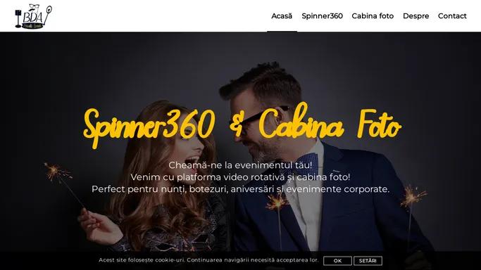 BDA Private Events | Cabina foto & Spinner360