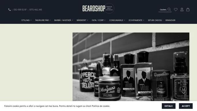 Beardshop.ro - Produse ingrijire par, hairstyle si barba