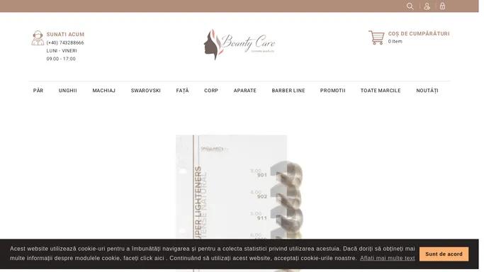 BeautyCare - Webshop