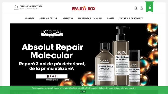 Beauty Box - magazin online de produse cosmetice profesionale