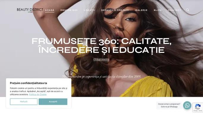 Beauty District – Frumusete la 360 de grade