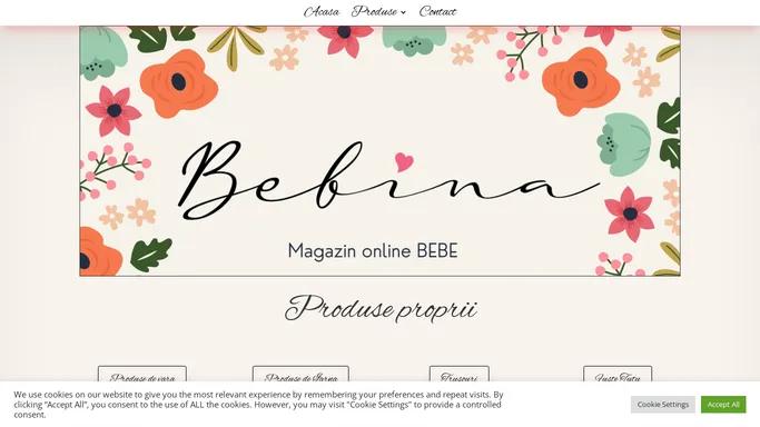 Bebina – Magazin online Bebe