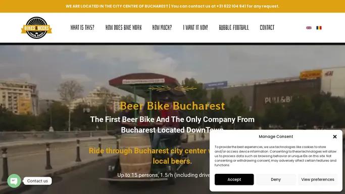 Home - Beer Bike Bucharest