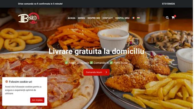 Bello Pizza & Grill Sovata – Comanda online