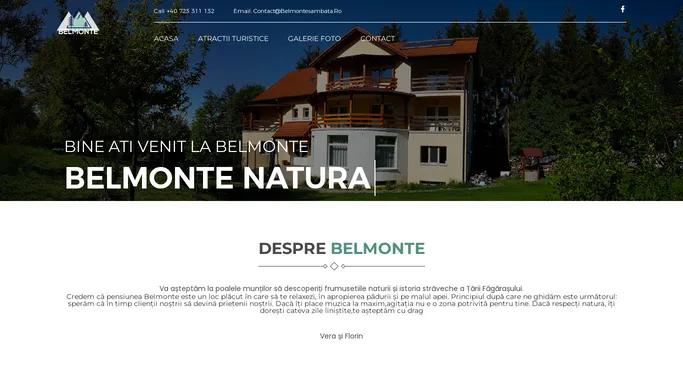 Pensiunea Belmonte | Sambata de Sus jud. Brasov