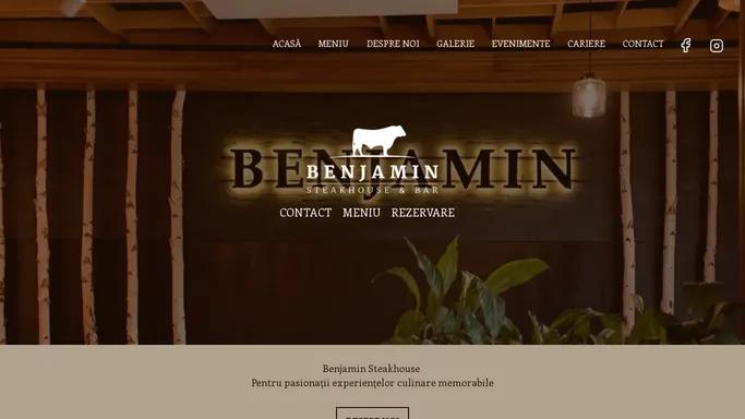 Benjamin Steakhouse & Bar isi asteapta oapetii in centrul orasului Sibiu, cu retete autentice cu carne de vita Black Angus si o varietate de preparate culinare internationale pregatite cu pasiune. – Benjamin SteakHouse & Bar Sibiu