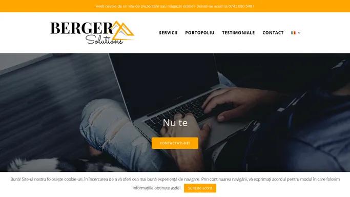 Homepage - BERGER Solutions