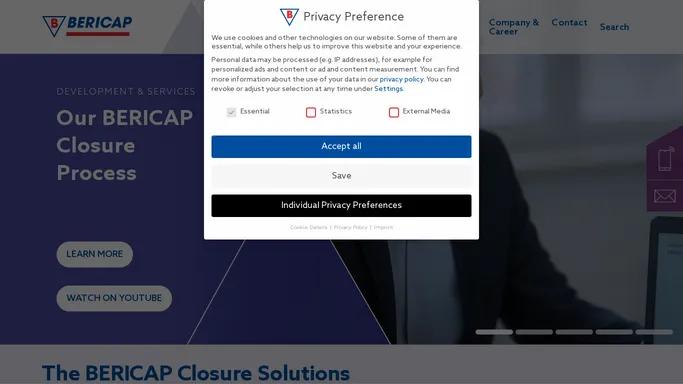 Bericap – The Closure Company