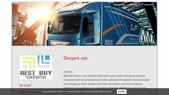 Best Buy Brasov – Furnizorul Dvs. preferat in servicii logistice si transport