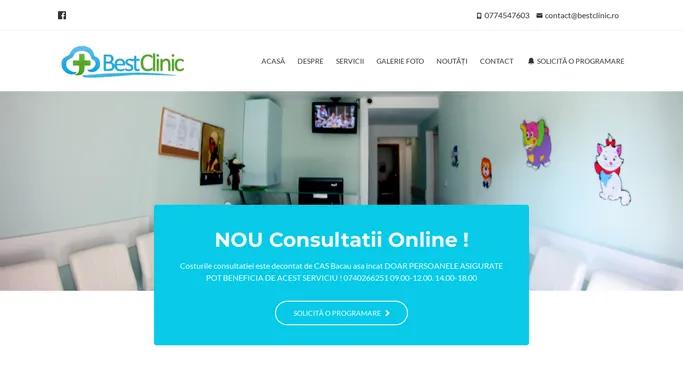 BestClinic - Clinica Medicala Bacau - ORL, Cardiologie Pediatrica, Ecografie