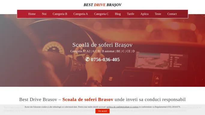 Scoala de soferi Brasov | Best Drive | categoria A B C CE D