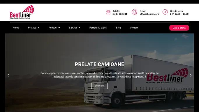 Bestliner – Prelate industriale si productie publicitara