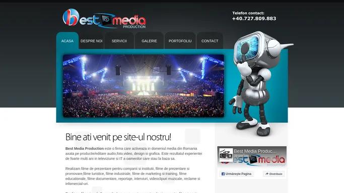 Best Media Production | Servicii audio - video profesionale