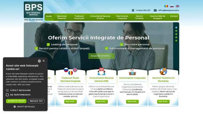 Firma Recrutare Personal, Consultanta Resurse Umane, Traduceri Rusa-Romana | BPS