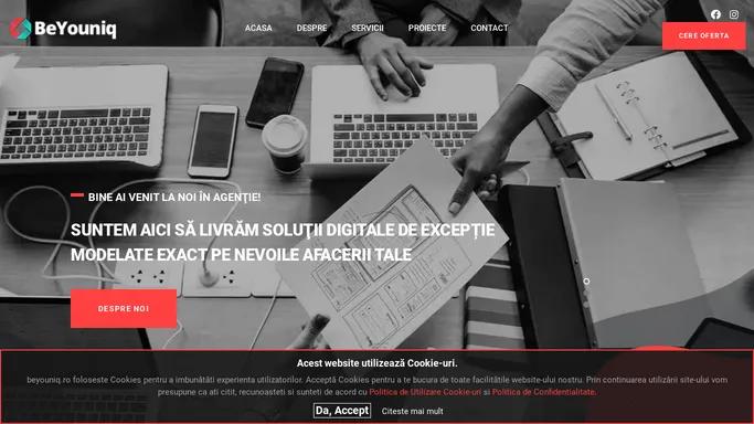 Beyouniq | Agentie Digitala - Realizare Website - Promovare Online