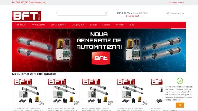 BFT Romania | Magazin online BFT Romania