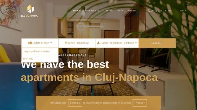 BG LUXIMMO: Rents Out Apartments In Cluj-Napoca