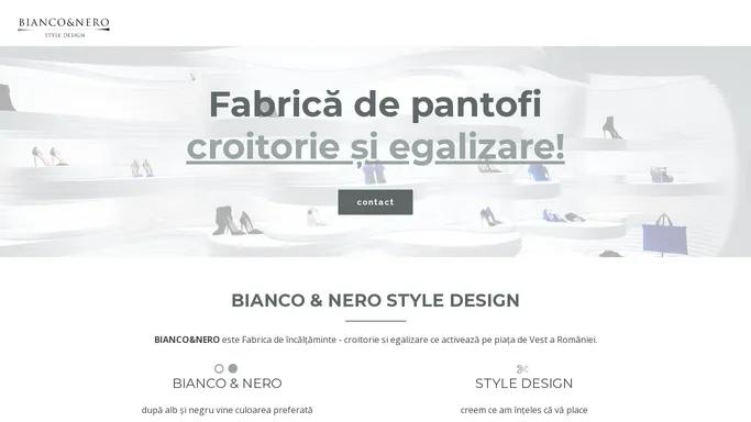 BIANCO & NERO STYLE DESIGN