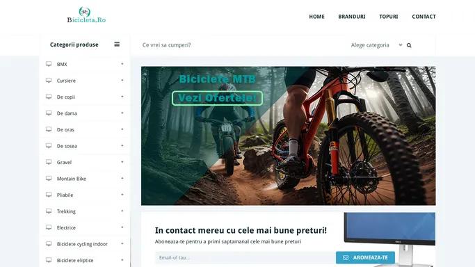 Biciclete de vanzare noi, oferte si reduceri online