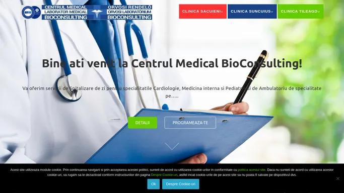 Centrul Medical BioConsulting, jud. Bihor - Sacuieni, Suncuius, Tileagd