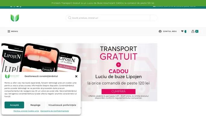 Cosmetice BIO. Gama variata de produse cosmetice naturale | Bio Cart