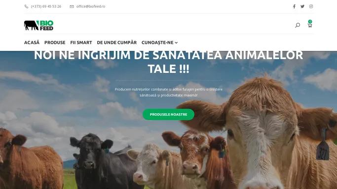 Biofeed - Furaje, Premix animale - BioFeed