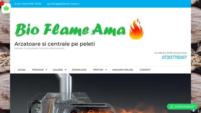 Prima pagina | Arzatoare si centrale pe peleti