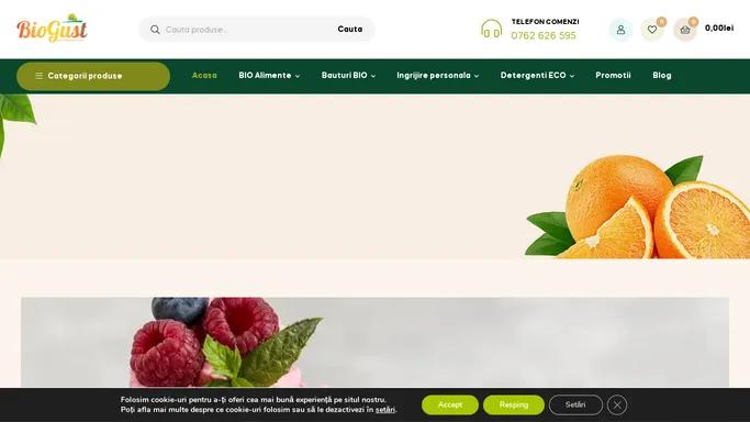 Magazin online produse bio – Biogust.Ro