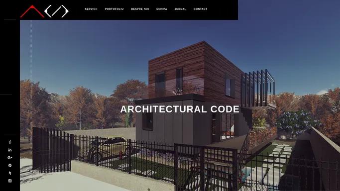Birou de Proiectare si Arhitectura - Arhitectural Code